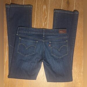 Levi's Dark Blue Flare Jeans Size 27
